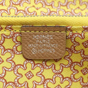 エルメス HERMES アザップロング シルクイン チャイ ヴォーエプソン 長財布 シルバー金具 薄茶 黄色 馬蹄モチーフ 花柄