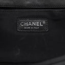 シャネル CHANEL ボーイシャネル25 A67086 ブラック ラムスキン ショルダーバッグ シルバー金具 シェブロン チェーンショルダー