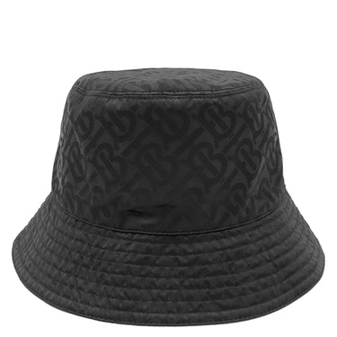 バーバリー BURBERRY TB モノグラム バケットハット 8031026 ブラック ナイロン ポリエステル 14038 ハット 帽子 Mサイズ