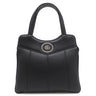 グッチ GUCCI プチGG ハンドバッグ 745918 ブラック レザー 2WAYバッグ シルバー金具 黒 2WAY ショルダー Petite