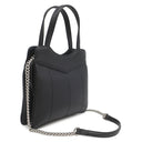 グッチ GUCCI プチGG ハンドバッグ 745918 ブラック レザー 2WAYバッグ シルバー金具 黒 2WAY ショルダー Petite