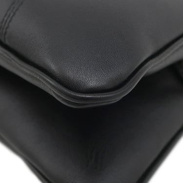 グッチ GUCCI プチGG ハンドバッグ 745918 ブラック レザー 2WAYバッグ シルバー金具 黒 2WAY ショルダー Petite