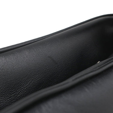 グッチ GUCCI プチGG ハンドバッグ 745918 ブラック レザー 2WAYバッグ シルバー金具 黒 2WAY ショルダー Petite
