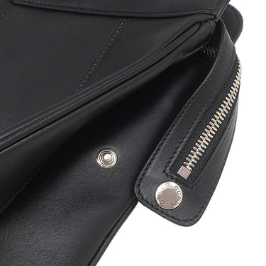 グッチ GUCCI プチGG ハンドバッグ 745918 ブラック レザー 2WAYバッグ シルバー金具 黒 2WAY ショルダー Petite