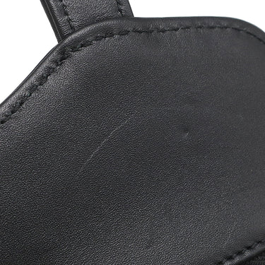グッチ GUCCI プチGG ハンドバッグ 745918 ブラック レザー 2WAYバッグ シルバー金具 黒 2WAY ショルダー Petite