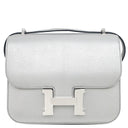 エルメス HERMES コンスタンス3 ミニ ミロワール アルジャン レザー シェブルシャムキラ ショルダーバッグ シルバー金具 新品 未使用 銀 2025年製
