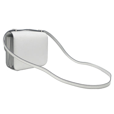エルメス HERMES コンスタンス3 ミニ ミロワール アルジャン レザー シェブルシャムキラ ショルダーバッグ シルバー金具 新品 未使用 銀 2025年製