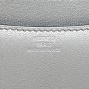 エルメス HERMES コンスタンス3 ミニ ミロワール アルジャン レザー シェブルシャムキラ ショルダーバッグ シルバー金具 新品 未使用 銀 2025年製