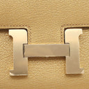 エルメス HERMES コンスタンス3 ミニ ミロワール ドレ レザー シェブルシャムキラ ショルダーバッグ シャンパンゴールド金具 新品 未使用 金