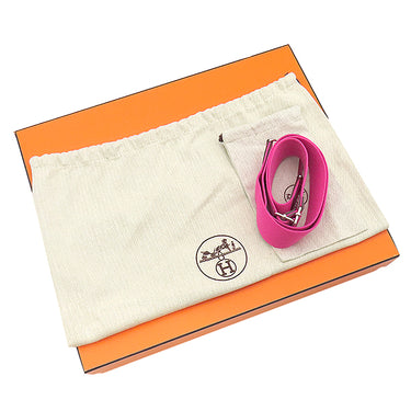 エルメス HERMES エヴリン3 GM ローズティリアン ヴォーエプソン ショルダーバッグ シルバー金具