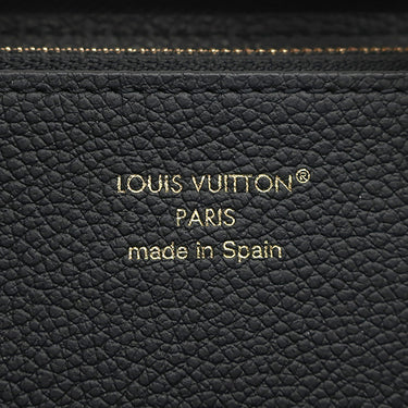 ルイヴィトン LOUIS VUITTON ジッピー ウォレット M61864 ノワール モノグラムアンプラント 長財布 ゴールド金具 黒 ラウンドジップ