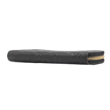 ルイヴィトン LOUIS VUITTON ジッピー ウォレット M61864 ノワール モノグラムアンプラント 長財布 ゴールド金具 黒 ラウンドジップ