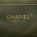 シャネル CHANEL マトラッセ チェーン バッグパック AS4342 カーキ レザー リュック・デイパック シャンパンゴールド金具