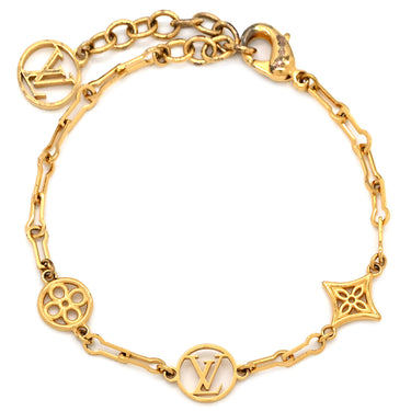 ルイヴィトン LOUIS VUITTON ブラスレ フォーエバー ヤング M69584 ゴールド GP ブレスレット モノグラムフラワー LVサークル