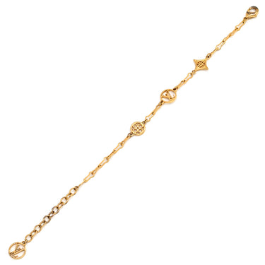 ルイヴィトン LOUIS VUITTON ブラスレ フォーエバー ヤング M69584 ゴールド GP ブレスレット モノグラムフラワー LVサークル