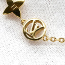 ルイヴィトン LOUIS VUITTON プティ ルイ M00374 ゴールド GP ストラス ブレスレット LVサークル モノグラムフラワー