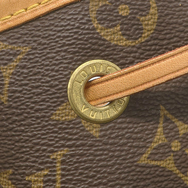 ルイヴィトン LOUIS VUITTON モンスリGM M51135 モノグラム モノグラムキャンバス リュック・デイパック ゴールド金具 茶 バックパック