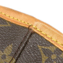ルイヴィトン LOUIS VUITTON モンスリGM M51135 モノグラム モノグラムキャンバス リュック・デイパック ゴールド金具 茶 バックパック