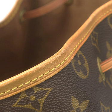 ルイヴィトン LOUIS VUITTON モンスリGM M51135 モノグラム モノグラムキャンバス リュック・デイパック ゴールド金具 茶 バックパック