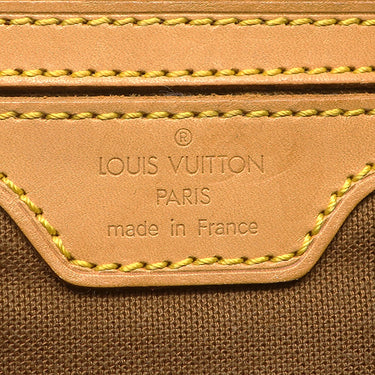 ルイヴィトン LOUIS VUITTON モンスリGM M51135 モノグラム モノグラムキャンバス リュック・デイパック ゴールド金具 茶 バックパック