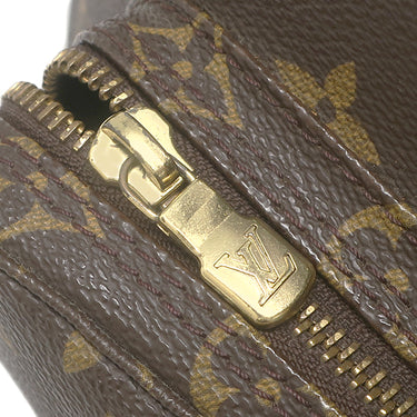 ルイヴィトン LOUIS VUITTON モンスリGM M51135 モノグラム モノグラムキャンバス リュック・デイパック ゴールド金具 茶 バックパック