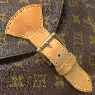 ルイヴィトン LOUIS VUITTON モンスリGM M51135 モノグラム モノグラムキャンバス リュック・デイパック ゴールド金具 茶 バックパック
