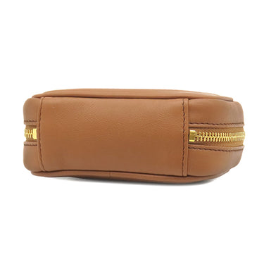 ミュウミュウ MIU MIU マイクロバッグ チャーム 5NR036 コニャック レザー バッグチャーム ゴールド金具 茶 カバンモチーフ