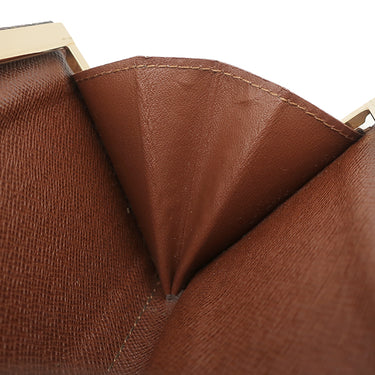 ルイヴィトン LOUIS VUITTON ポルトフォイユ ヴィエノワ M61674 モノグラム モノグラムキャンバス 二つ折り財布 ゴールド金具 がま口 イニシャル入り