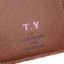 ルイヴィトン LOUIS VUITTON ポルトフォイユ ヴィエノワ M61674 モノグラム モノグラムキャンバス 二つ折り財布 ゴールド金具 がま口 イニシャル入り