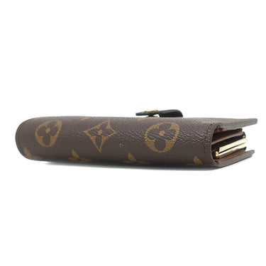 ルイヴィトン LOUIS VUITTON ポルトフォイユ ヴィエノワ M61674 モノグラム モノグラムキャンバス 二つ折り財布 ゴールド金具 がま口 イニシャル入り