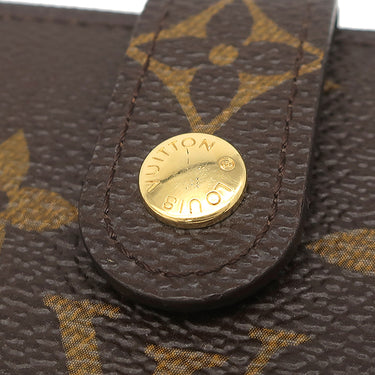 ルイヴィトン LOUIS VUITTON ポルトフォイユ ヴィエノワ M61674 モノグラム モノグラムキャンバス 二つ折り財布 ゴールド金具 がま口 イニシャル入り