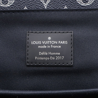 ルイヴィトン LOUIS VUITTON スティーマー バックパック M54126 アンクル レザー モノグラムサバンナキャンバス リュック・デイパック シルバー金具 チャップマンブラザーズ