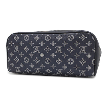 ルイヴィトン LOUIS VUITTON スティーマー バックパック M54126 アンクル レザー モノグラムサバンナキャンバス リュック・デイパック シルバー金具 チャップマンブラザーズ