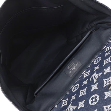ルイヴィトン LOUIS VUITTON スティーマー バックパック M54126 アンクル レザー モノグラムサバンナキャンバス リュック・デイパック シルバー金具 チャップマンブラザーズ