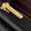 シャネル CHANEL マトラッセ チェーンウォレット ブラック キャビアスキン チェーンウォレット ゴールド金具