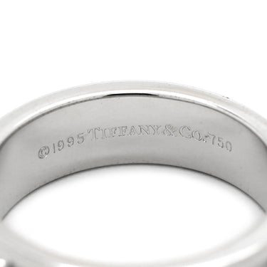 ティファニー Tiffany & Co アトラス 3Pダイヤ ホワイトゴールド K18WG ダイヤモンド リング 指輪 T&Co. 18K 750 WG 10号
