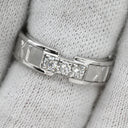 ティファニー Tiffany & Co アトラス 3Pダイヤ ホワイトゴールド K18WG ダイヤモンド リング 指輪 T&Co. 18K 750 WG 10号