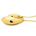 ティファニー Tiffany & Co ダブル ティアドロップ イエローゴールド K18YG ネックレス T＆Co. Au750 18K エルサペレッティ しずく 涙