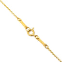 ティファニー Tiffany & Co ダブル ティアドロップ イエローゴールド K18YG ネックレス T＆Co. Au750 18K エルサペレッティ しずく 涙