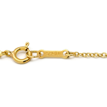 ティファニー Tiffany & Co ダブル ティアドロップ イエローゴールド K18YG ネックレス T＆Co. Au750 18K エルサペレッティ しずく 涙