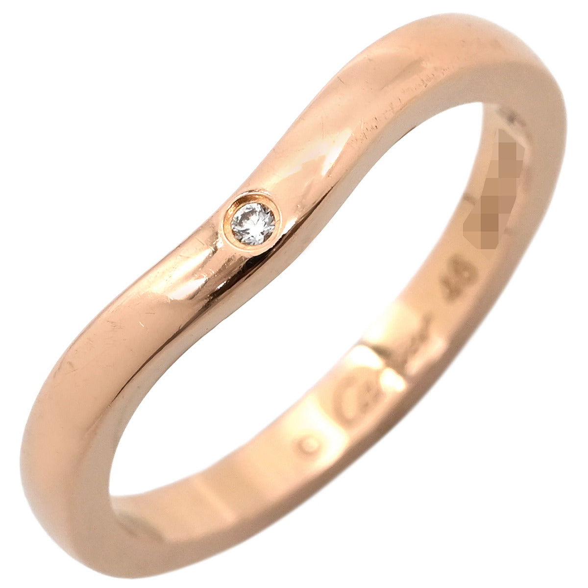カルティエ Cartier バレリーナ カーブ ダイヤ B4098600 ピンク