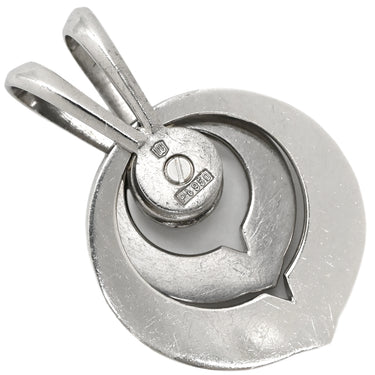 ウォルサム WALTHAM ダイヤモンド スウィング プラチナシルバー Pt950 ダイヤモンド ペンダントトップ プラチナ Pt950 スイング パヴェ 2重 2連 サークル