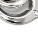 ウォルサム WALTHAM ダイヤモンド スウィング プラチナシルバー Pt950 ダイヤモンド ペンダントトップ プラチナ Pt950 スイング パヴェ 2重 2連 サークル