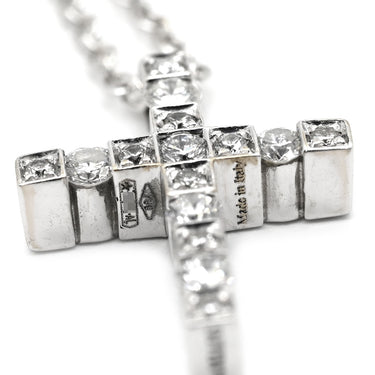 ダミアーニ DAMIANI ベルエポック XS 20083490 ホワイトゴールド K18WG ダイヤモンド ネックレス 750 18金 クロス 十字架 ダイヤモンド
