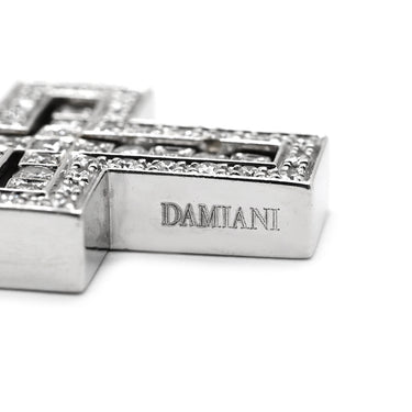 ダミアーニ DAMIANI ベルエポック XS 20083490 ホワイトゴールド K18WG ダイヤモンド ネックレス 750 18金 クロス 十字架 ダイヤモンド