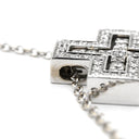 ダミアーニ DAMIANI ベルエポック XS 20083490 ホワイトゴールド K18WG ダイヤモンド ネックレス 750 18金 クロス 十字架 ダイヤモンド