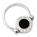 ブルガリ BVLGARI ブルガリブルガリ フリップ AN850723 ホワイトゴールド K18WG ダイヤモンド オニキス リング 指輪 Au750 18K ダイヤ オニキス 4号
