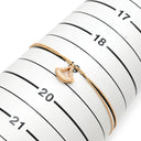 ブルガリ BVLGARI ディーヴァ ドリーム ダイヤモンド BR858254 ピンクゴールド K18PG ダイヤモンド #ML ブレスレット Wチェーン Au750 18K 36Pダイヤ
