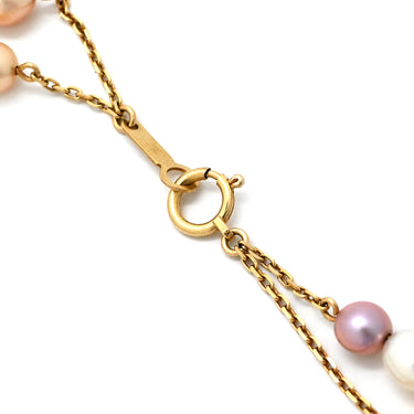 タサキ TASAKI 淡水 バロックパール マルチカラー×イエローゴールド K18YG パール ブレスレット TASAKI 18K 750YG 真珠 白 ピンク 紫 ゴールド