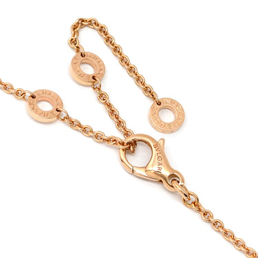 ブルガリ BVLGARI ビーゼロワン レジェンド ダイヤネックレス ピンクゴールド K18PG ダイヤモンド ネックレス B-zero1 ペンダント 18K 750PG